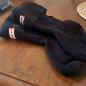 Hunter short fleece boot socks